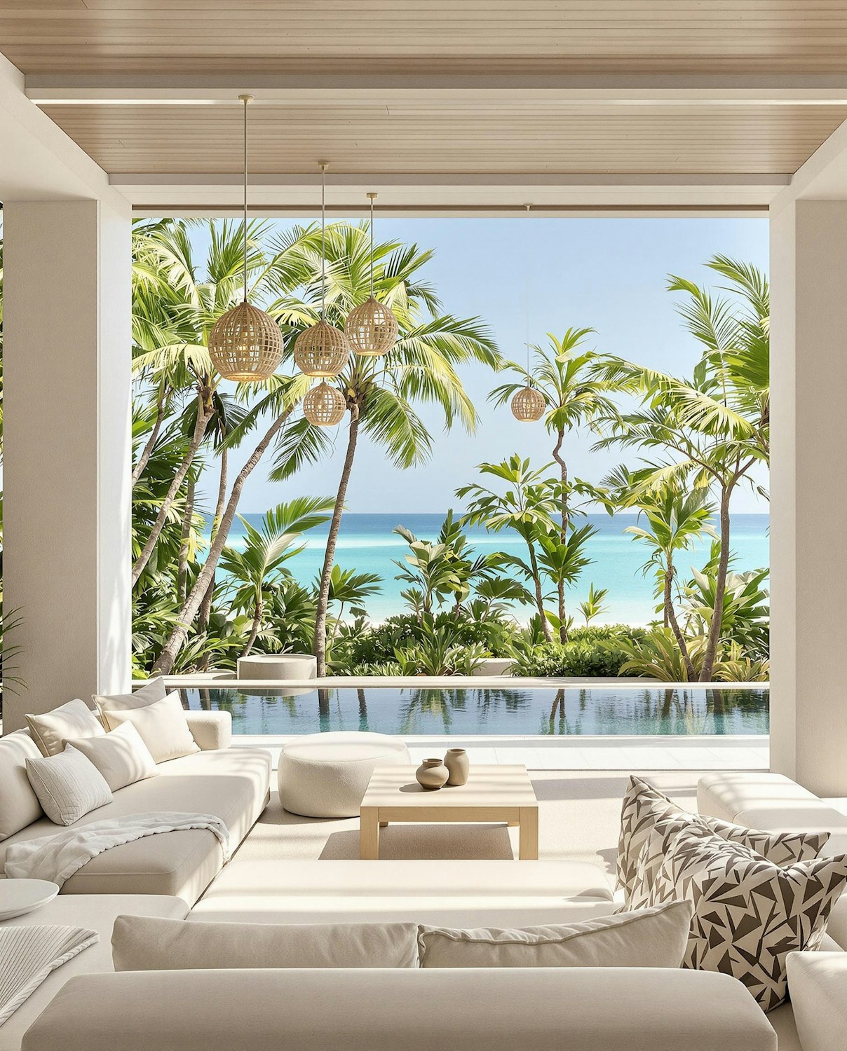 Thara Beach House interior 1